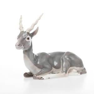 FIGURIN, porslin, Hjortdjur, Bing  Gröndahl.