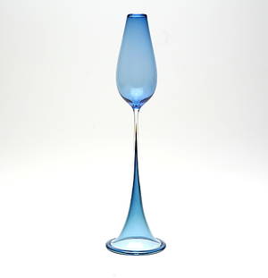 NILS LANDBERG. Tulpanglas, Orrefors, 195060-tal.