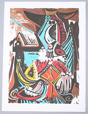 PABLO PICASSO 1881-1973. Der Man mit dem Goldhelm.