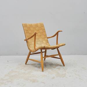 Fåtölj, sadelgjord