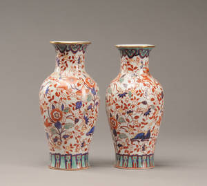 To kinesiske vaser af porcelæn 2