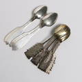 SAMESKEDAR, silver, 1900-första halva. Totalvikt 127 gram.