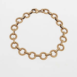 ARMLÄNK, 18K rödguld. 22,9g.