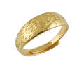 RING, 999er Gelbgold - chinesisch - ca. 7,3 g.