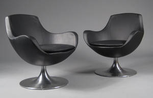 Moderne design - Par loungechairs 2