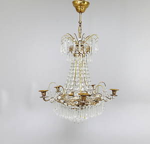 LJUSKRONA, Empirestil, 1950-tal.