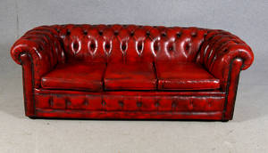 Soffa, Chesterfield, 3-sits