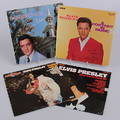 LP SKIVOR, 4 st. Elvis Presley, 196070-tal.