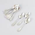 Dessertskedar silver