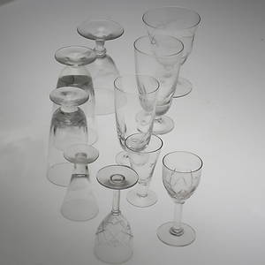 GLASSERVISDELAR. 38 st.