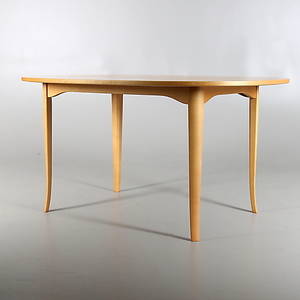 SOFFBORD, Ovalen, Carl Malmsten, Åfors Möbelfabrik. 1900-talets sista kvartal.