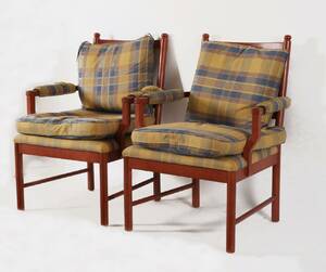 Karmstolar ett par, Gripsholms-modell