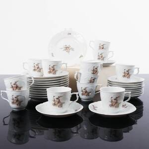 KAFFEKOPPAR Rosenthal, för 11 personer
