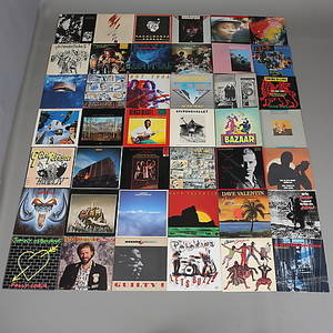 PARTI LP-SKIVOR. 42 st. Bl a Thomas Mapfumo, Phil Manzanera, The Mobile Whorehouse. 1900-talets andra hälft.