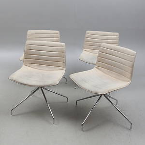 STOLAR, 4 st, med snurrfunktion, Catifa 46, Lievore Altherr Molina, Arper Italien, 2000-tal.