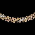 COLLIER, med stav, 18k, S  Co, vikt ca 30,65 gram.