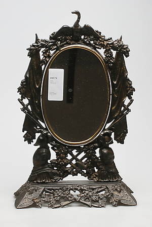 SPEGEL, gjutjärn, 18001900-tal.