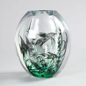 Edward Hald fiskgraal för Orrefors