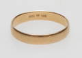 RING, 18k guld, vikt ca 3,2 gr.