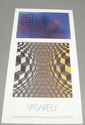 PLANSCHER, 2 stycken, Vasarely, Galerie Börjesson.
