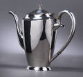 Anna Persson, Gøteborg. Funkis kaffekande af sterlingsølv, anno 1924