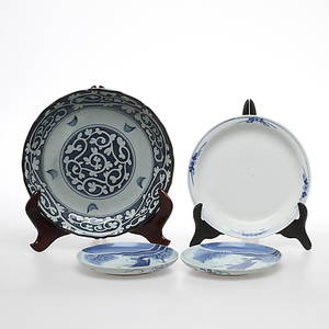 PARTI KERAMIK, 4 delar, Orientaliskt.