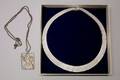 Silverhalsband