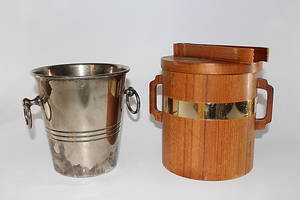 ISHINKAR 2 st, teak och metall.