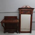 SPEGEL MED KONSOLBORD, Karl Johan, 1800-tal.