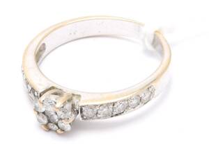 Ring 18K vitguld