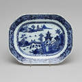 STEKFAT, porslin, Kina, 1700-tal.