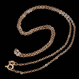 HALSKEDJA, länk, 18k guld, vikt ca 2,66 gram.