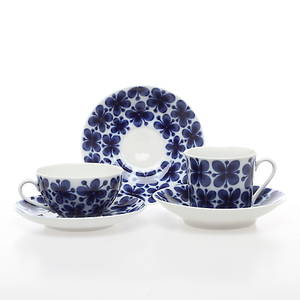 KAFFESERVISDELAR, 13 delar, två olika modeller, Mon Amie, Marianne Westman, Rörstrand.