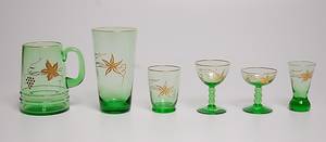 GLASSERVIS, 31 delar,  1900-talets mitt.