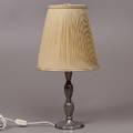 BORDSLAMPA, tenn, art deco, 1900-talets första hälft.