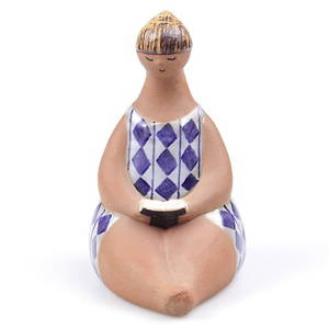 FIGURIN, stengods, Amalia. Lisa Larson, Gustavsberg.