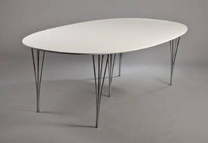 Piet HeinBruno Mathsson. Superellipse spisebord