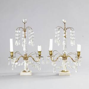 Bordslystrar gustaviansk stil