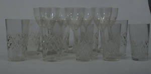 GLAS, 16 stycken, Kosta.