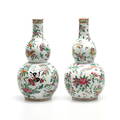 VASER, ett par, porslin, Kina, 1800-tal.