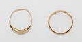 RINGAR, 2 st, 18k guld, vikt ca 5,5 gr.