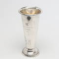 POKAL i silver, märkt 830 S, vikt 485 gram.