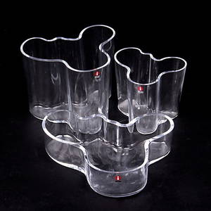 VASER, 3 st. glas, Savoy, Alvar Aalto, Iittala.
