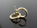 EARRINGS 12,5mm 18k Gold.