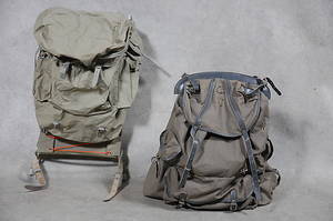 RYGGSÄCKAR, 2 st Retro.