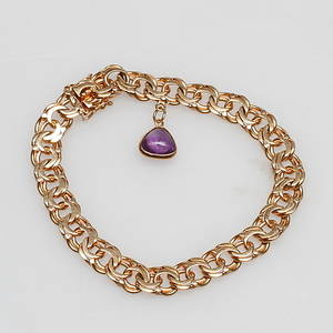 ARMBAND BISMARCK, 18k guld, vikt ca 23,4 gr.