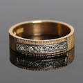 ALLIANSRING, 18k guld samt diamanter 0.09 ct. 1972.