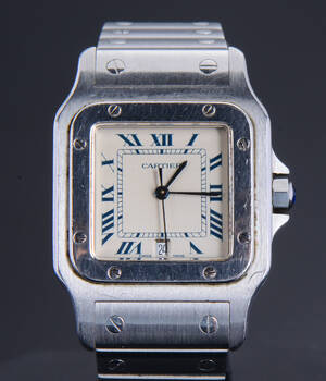 Cartier Santos, herrearmbåndsur