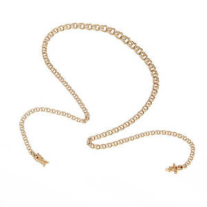 HALSKEDJA, 18k, ca 9,8 gram.