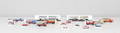 MODELLER, 17 st, plast, Brekina.